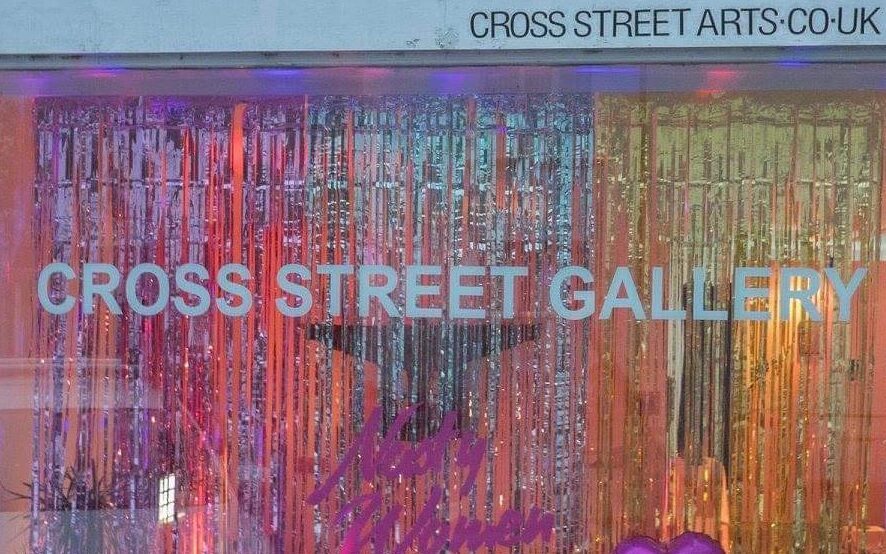 Visiting our gallery, Cross Street Arts Gallery